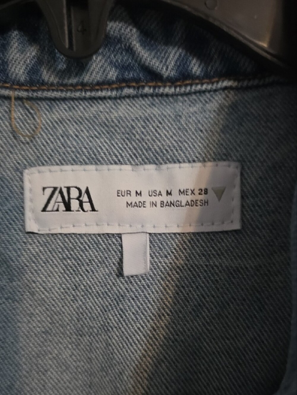 Zara Light Blue Denim Jumpsuit - Picture 2 of 7